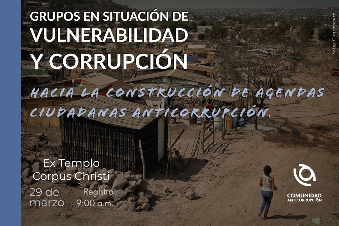 Foro: Población en Situación de Vulnerabilidad y Corrupción